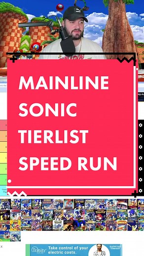 Mainline Sonic Tierlist #SonicHub #SonicOrigins #Sonic06 #Sonictierlist #SonicFrontiers #SonicAdventure2 #Sonic2 #Sonic3 #SonicMovie3 #SonicTheHedgehog #SonicCD