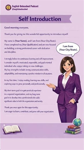 Introduce Yourself Like a CEO Powerful Self Introduction in English 💼✨