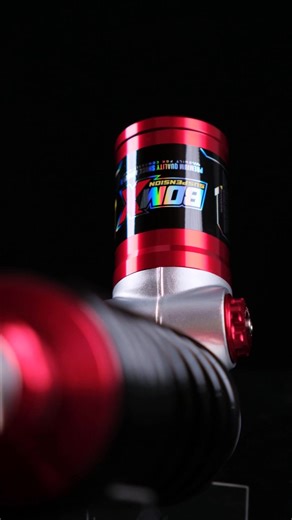 Introducing the new Bomx Aero Pro Suspension (Black/Red). 320mm fitment-compatible with Fazzio and Mio.🔥 | BOMX - BOM Rangsit