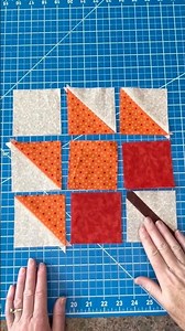 Tumbling Leaves #6 Make this free fall quilt with me! #freequiltpattern #quilting #fall #quilters