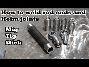 Complete guide on how to weld Heim joints / Rod ends