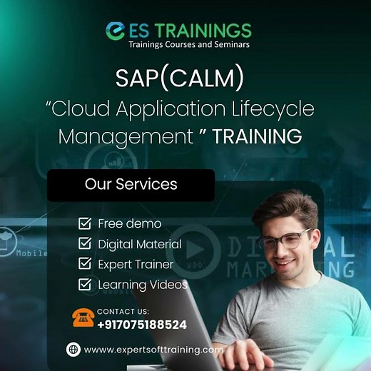 SAP (CALM) – Cloud Application Lifecycle Management!Training#expertsofttraining