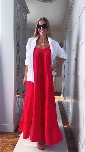 Silk-Sheen Red, Wrap Bodice, Strappy Heels: Case Closed #fashiontrends #reddress #outfitideas #ootd