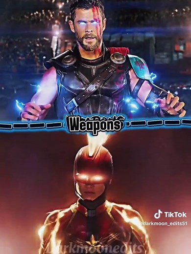 Captain Marvel vs Thor: The Ultimate Showdown