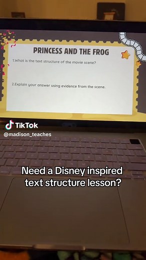 Disney Inspired Text Structure Lessons for ELA Skills