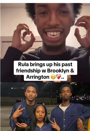 Rula brings up his past friendship w Brooklyn & Arrington 😬❤️‍🩹.. #rula #brooklynfrost #arrington #fyp #foryoupage