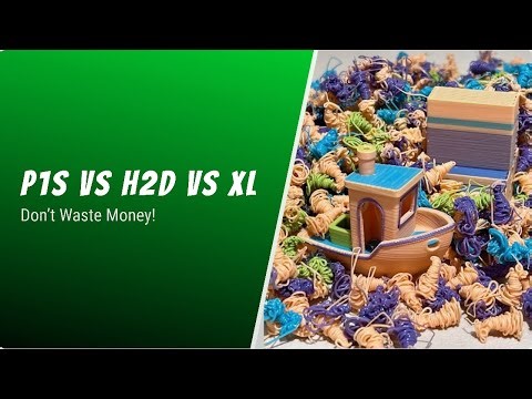 Which Multi-Material 3D Printer Is Worth It? BambuLab P1S vs H2D vs Prusa XL