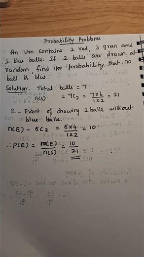 Probability problems