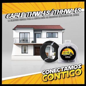 ¡Ahora ya lo sabes! El cable THW-LS/ THHW-LS es tu aliado en proyectos eléctricos que requieren capacidad de manejo de corriente. Encuentra los empaques tipo blister para calibres 12 y 14 AWG. #ConectamosContigo | Indiana Wire & Cable