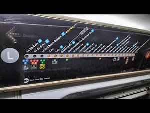 Updated L train announcements to Montrose Ave.