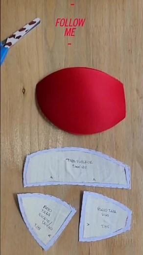 Easiest Bust Cup Pattern | Perfect for Beginners #shorts