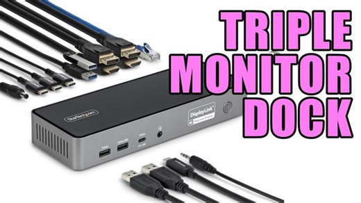 StarTech USB-C Triple Monitor Dock Review DK30C2DPEPRUE | StarTech.com