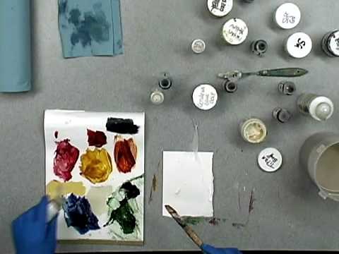 Painting Texture With Cheesecloth