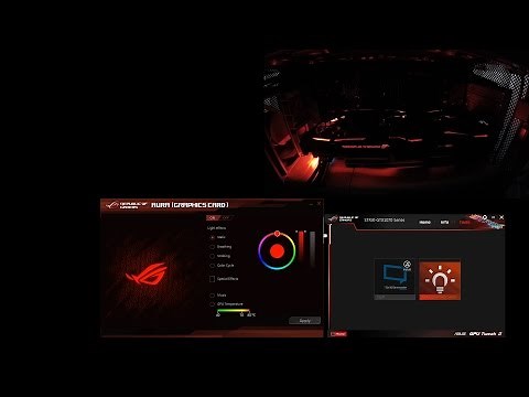 ASUS GTX 1070 Strix OC Edition Iluminación AURA lighting 🛠