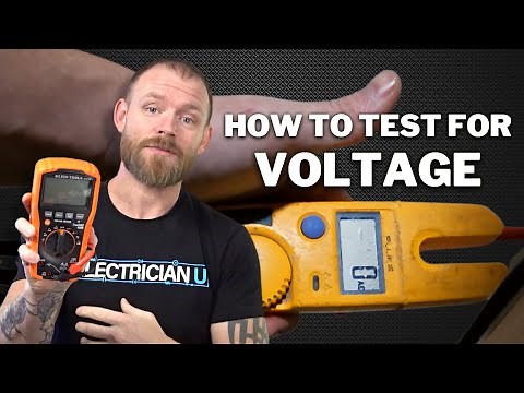 How to Test for Voltage. What is Voltage? Can't You Just Use a Tick Tracer?