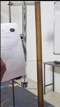 SPRING CONSTANT | PART 2 | Kerala +2 practical lab | Plustwo physics lab