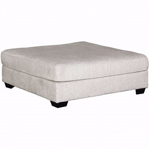 Rawcliffe Beige Cocktail Ottoman