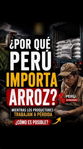 WHY DOES PERU IMPORT RICE WHILE PRODUCERS OPERATE AT A LOSS?