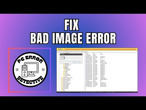 How To Fix Bad Image Error Pop Up In Windows 11 - Detailed Tutorial