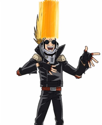 Transforming into Present Mic from My Hero Academia