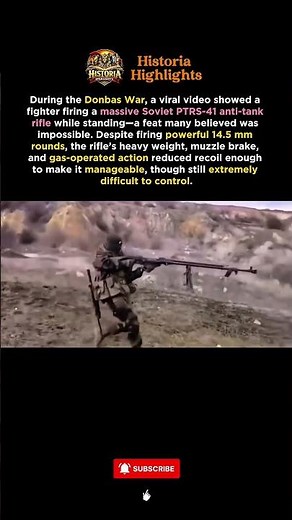 The Soviet Anti-Tank Rifle Many Thought Was Impossible to Fire Standing