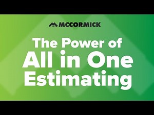 McCormick: The Power of All in One Estimating