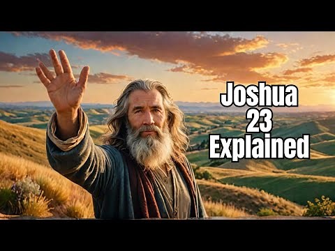 Joshua Chapter 23 Explained (A Nation at Rest, A Leader's Farewell)