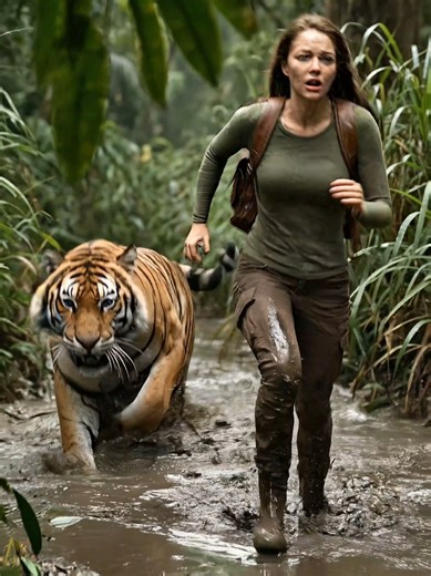 Discovering a Hidden Bunker While Escaping a Tiger