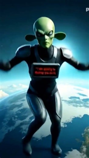 Funny Alien Dance On Earth #funny #dance #scifi