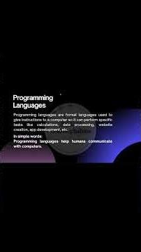 What Is a Programming Language? | Start Coding Today 🚀