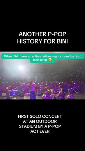 BINI Makes P-Pop History: First Solo Concert at Toronto Stadium