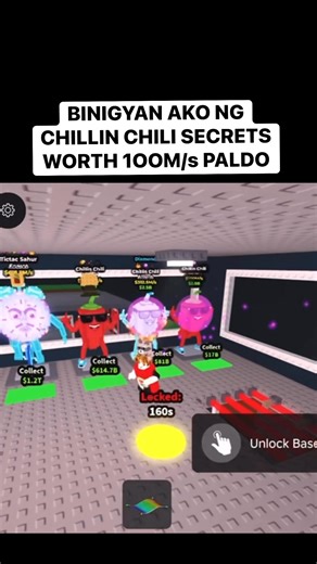 8.2K views · 265 reactions | Binigyan ako ng Chillin Chili Secrets Worth 1OOM/s PALDO❤️ #stealabrainrot #roblox | Kuya LOY | Facebook