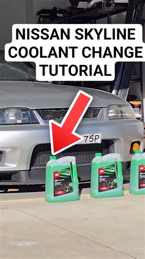 How To Change Coolant Nissan Skyline RB Engines