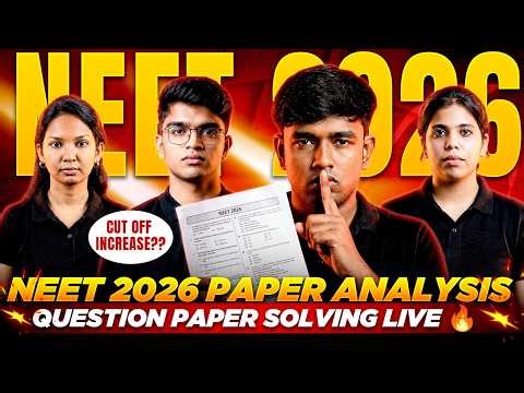 NEET 2026 PAPER SOLVING BY MEDICOS🔥 THE MEDICO'S SOLVING SESSION 🤟🔥 #cpmp #neet2026