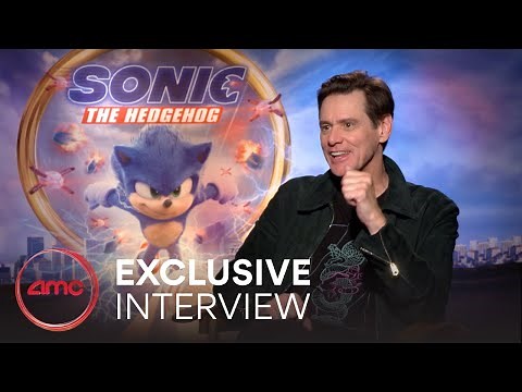 SONIC THE HEDGEHOG -Exclusive Interview (Jim Carrey, Ben Schwartz) | AMC Theatres (2020)