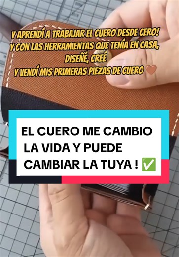 Siempre fui un amante del cuero y de la moda 🤎 Quería mostrar mi estilo al mundo 🌍✨ y hoy tengo mi propia marca 👜🔥 Empecé desde cero, sin experiencia, y aprendí a crear mis propias piezas en cuero 👜✋ paso a paso, desde casa y a mi ritmo. Ahora enseño a personas en todo el mundo que también pueden lograrlo, con un método guiado y paso a paso ✅ 👉 Tocá el link de mi perfil si quieres crear tu propia marca también 🤎 #artesanos #marroquineria #cuero #accesorios #arteencuero