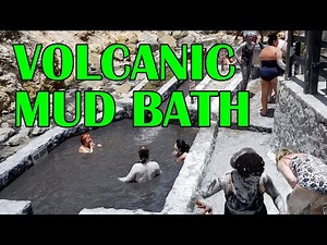 VOLCANIC MUD BATH IN ST. LUCIA