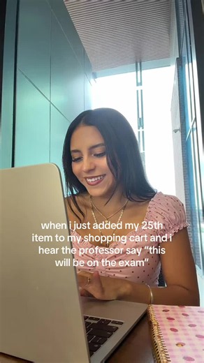 When You Add 25 Items to Your Cart & Hear 'This Will Be on the Exam'