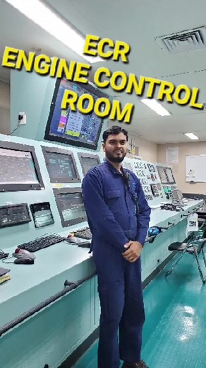Engine Control Room-ECR #ship #ECR #EngineControlRoom #marineengineering | Explore with Shahid