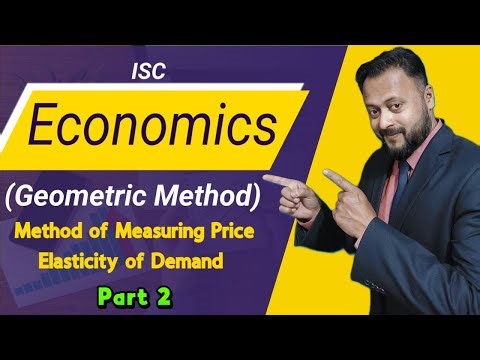 Geometric Method Part 2 | Economics | Lecture 18 | #isc,#cbse,#icse | #elasticityofdemand |