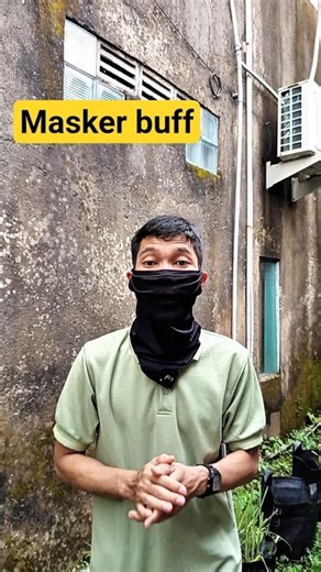 Lightweight face shield for hot weather #shorts #buff