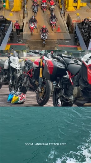 Mastura Mohd Merican on Instagram: "RED WAVE: The Finale @docmducatiofficialclubmalaysia Langkawi ✔️ Full throttle, full trust. 🤍 After 10 years… I did it. 800km KL ↔ Langkawi ↔ KL with pillion & fully loaded. Still unreal 💨 #fighterpikespeaks #ducativ4pikespeak #ladyofpikespeaks #ducatigram #jiwathrottle"