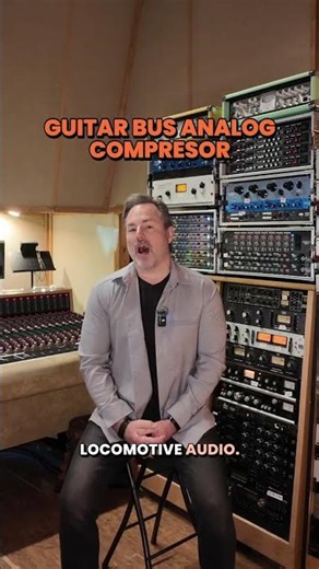Guitar Bus Analog Compressor ☝🏻 #MixTip #RecordingEngineer #JoeCarrell #Compressor #shorts