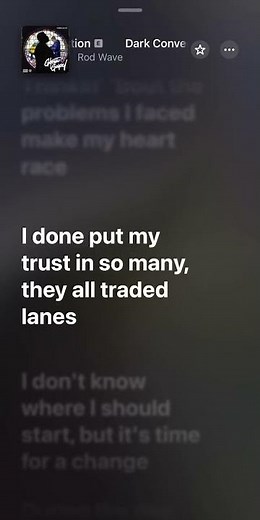 Rod Wave - Dark Conversation #shorts #lyrics