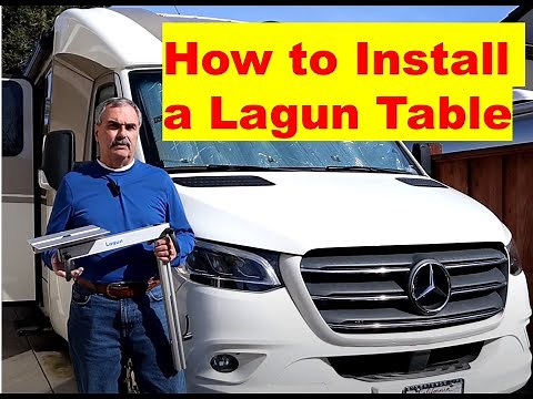 How to Install a Lagun Table in Your RV or Boat