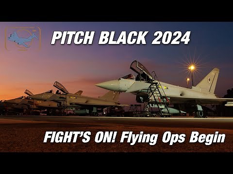 FIGHTS ON! Day 1 of Flying Ops for Exercise Pitch Black 2024 begins.