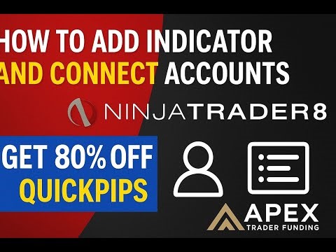 How to Add Indicators and Connect Accounts on Ninja Trader 8 (Step-by-Step Tutorial)