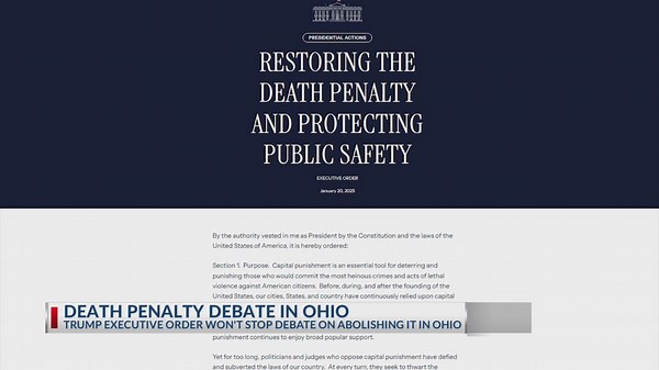 Debate on death penalty in Ohio continues after new executive order