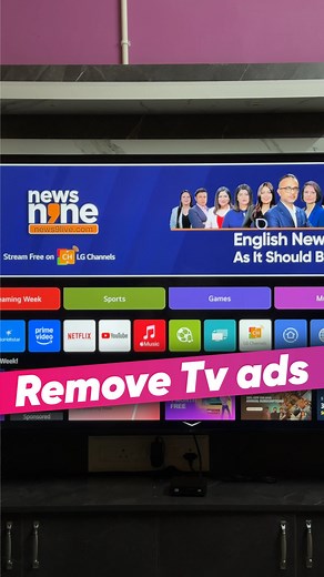 Remove❌WebOS Tv ads💥 #webos #lgwebos #lgtv4k #rvtechtamil | Rv Tech-தமிழ்
