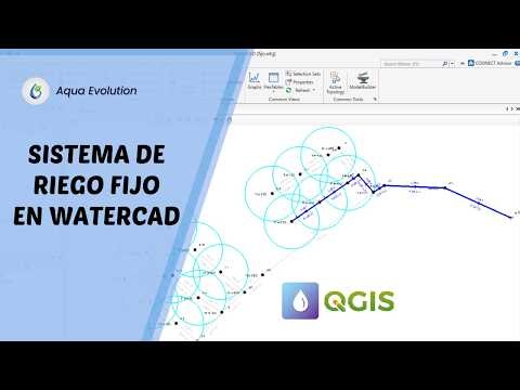 Fixed Irrigation System Simulation in WaterCAD 🚰📊